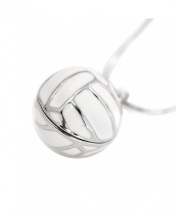 chelseachicNYC Perfect Striking Volleyball Necklace in Women's Pendants