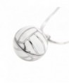 chelseachicNYC Perfect Striking Volleyball Necklace in Women's Pendants