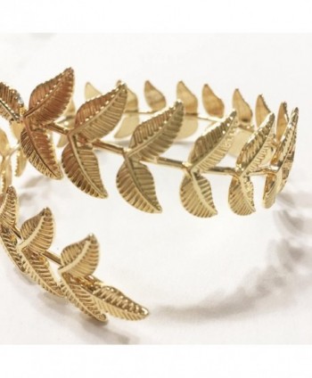 Gold upper cuff branch bracelet