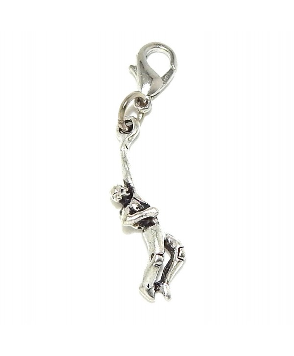 Pro Jewelry Dangling "Rock Climber" Clip-on Bead for Charm Bracelet 30098 - CL11P3E8QIX