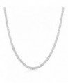 Amberta Sterling Silver Rhombus Necklace