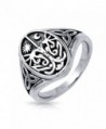 Celtic Antique Style Sterling Silver