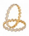 Swasti Jewels Fashion Jewelry Gold Plated Set of 2 Indian Bangles Kada for Women and Girls - CI12DSBTKOV