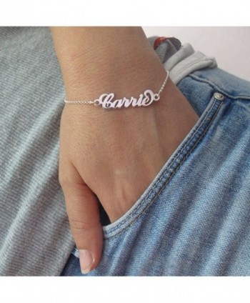 Personalized Carrie Name Bracelet Anklet