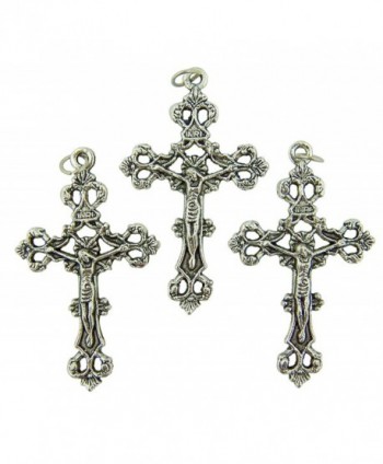 Catholic Keepsake Antique Crucifix Pendant - CV11DTYYYEJ