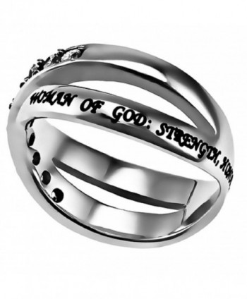 Proverbs Radiance Silver Stainless Stones
