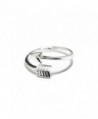 apop nyc Sterling Chevron Jewelry in Women's Band Rings