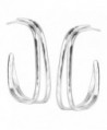 Silpada Natural Sterling Geometric Earrings