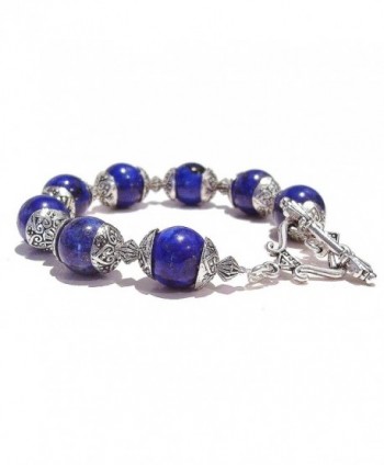 Lapis Lazuli Gemstone Handcrafted Bracelet