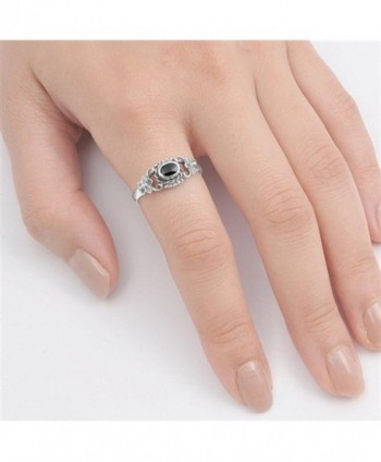 Womens Simulated Beautiful Sterling Silver