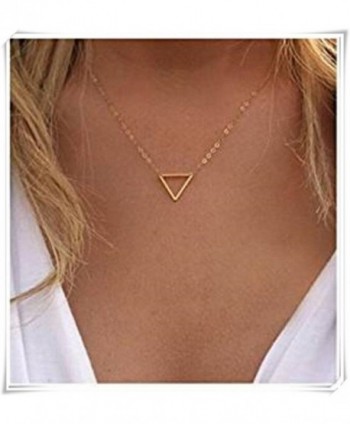 sea maiden Triangle Necklace Delicate Layering