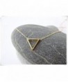 sea maiden Triangle Necklace Delicate Layering in Women's Chain Necklaces