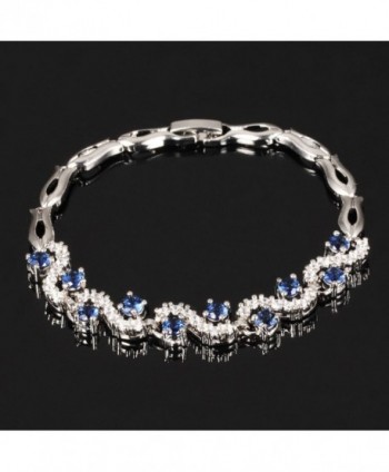 Jewelry Zirconia Bracelet Swarovski Elements in Women's Link Bracelets