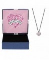 Survivor Breast Cancer Large Heart Pendant Wheat Chain Jewelry Necklace Jewelry Box Keepsake - C312MYRWPAB