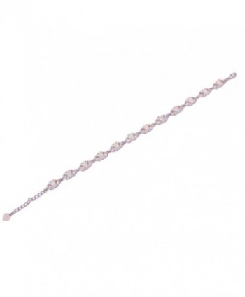 CiNily Created Gemstone Bracelet OS396 in Women's Link Bracelets