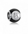 Bling Jewelry Magic Number 8 Charm Ball 925 Silver Inspirational Lucky Birthday or Team Number Bead - CP1156G3F89