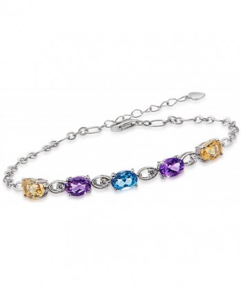 %E2%99%A5Mothers Gift%E2%99%A5Sterling Gemstones Bracelets Anniversary