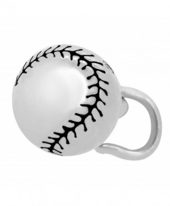 Sterling Silver Baseball Ball Charm