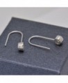 Sterling Silver Single Earrings Fishhook in Women's Drop & Dangle Earrings