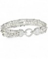 Nine West Fashion Jewelry Stretch Bracelet - Silver-Tone - CP12MXSYAA2