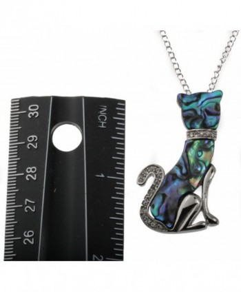 R H Jewelry Simulated Stainless Necklace in Women's Pendants