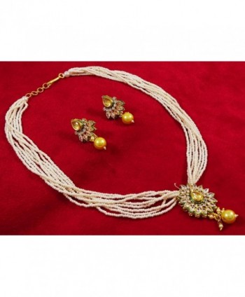 Matra Traditional Bollywood Necklace Jewelry in Women's Jewelry Sets