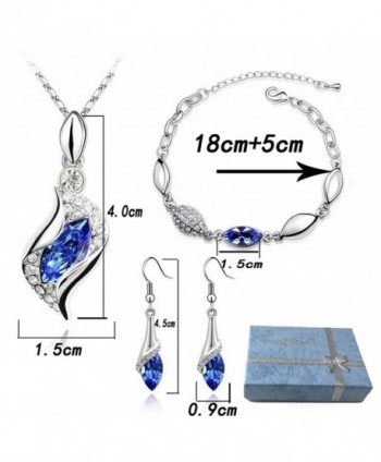 PopStar Electroplated Necklace Earrings PS CF1083 02 in Women's Pendants