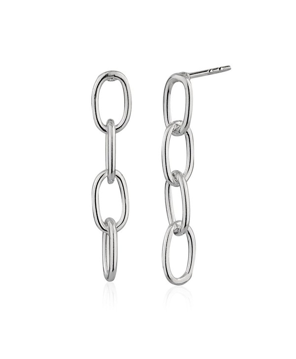 Dangle Chain Earrings Silver Online Store, UP TO 65% OFF | www 