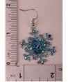 Hiddleston Jewelry Snowflake Earrings Christmas