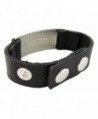 Dragonfly Bracelet Black Leather Adjustable in Women's Cuff Bracelets