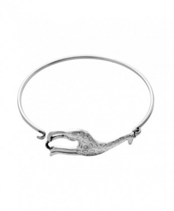 SENFAI Silver Jewelry Giraffe Bracelet in Women's Bangle Bracelets