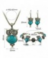 DAHONGPAO Turquoise Necklace Three piece Accessories