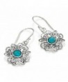 Filigree Reconstituted Turquoise Fashionable Jewelry