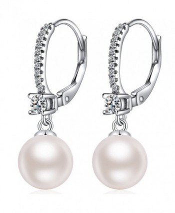 Diamond Earrings Sterling Zirconia Beautiful - CR18008SNQT