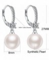 Diamond Earrings Sterling Zirconia Beautiful in Women's Drop & Dangle Earrings