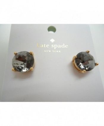 Kate Spade New York Kate Spade Earrings - Black/Diamond - C411X21GR7L
