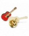 Red Toned Acoustic Musician Novel Merk in Women's Brooches & Pins