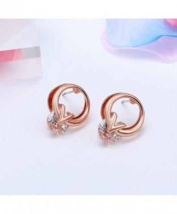 Kemstone Crystal Accented Character Earrings in Women's Stud Earrings