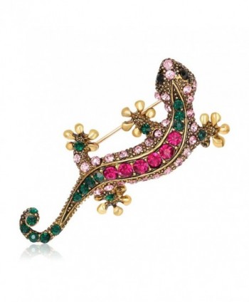 Gmai Women 's Girls Fashion Brooch Pin With Fashion Jewelry Fancy Animals Rhinestone Bling Crystal - CE17AYUXU9C