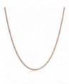 Plated Sterling Silver Necklace Length