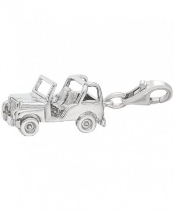 Jeep Charm With Lobster Claw Clasp- Charms for Bracelets and Necklaces - CK185XYK5DY