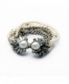 Fun Daisy Multilayers Strand Cool Fashion Bracelet - sl00229 - CC11MKXT8LT
