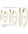Gold Earrings Jewelry Diamond Luster in Women's Hoop Earrings