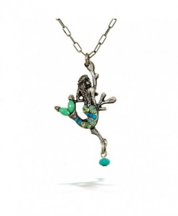 La Contessa Mermaid Necklace- Designed by Mary DeMarco and Curated by The Artazia Collection - N8766 - C311DFZAFI5