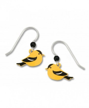 Sienna Sky American Goldfinch Bird Earrings 960-2 - CF12I58WABB
