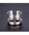 SHEGRACE Sterling Silver Knuckle Adjustable in Women's Band Rings