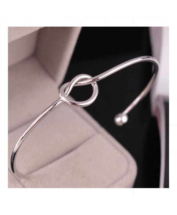 Latest Fashion Simple Knot Bangle Bracelet - C212NG8UTF1