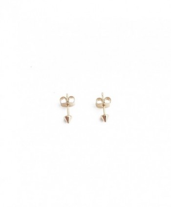 HONEYCAT Tiny Cone Spike Stud Earrings in Gold- Rose Gold- or Silver | Minimalist- Delicate Jewelry - Gold - CV17XHUILRD