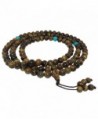 Tibetan Mala Tiger Eye Wrist Mala Beads for Meditation - CK1294E8YXT
