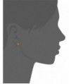 Rebecca Minkoff Pyramid Button Earrings